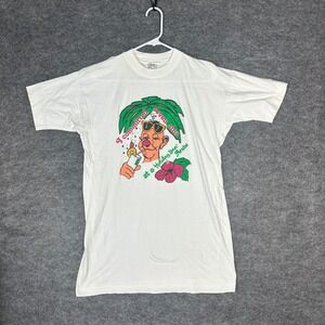 7 Sins at Holiday Inn Aruba Vintage Single Stich‎ 70-80s T-Shirt Men's 46